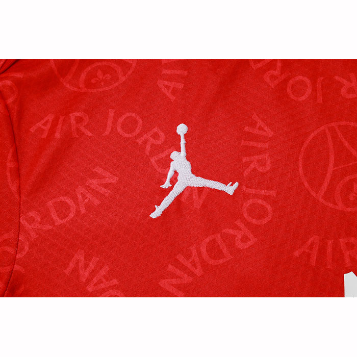 Chandal del Paris Saint-Germain Jordan Manga Corta 2024-25 Rojo - Pantalon Corto